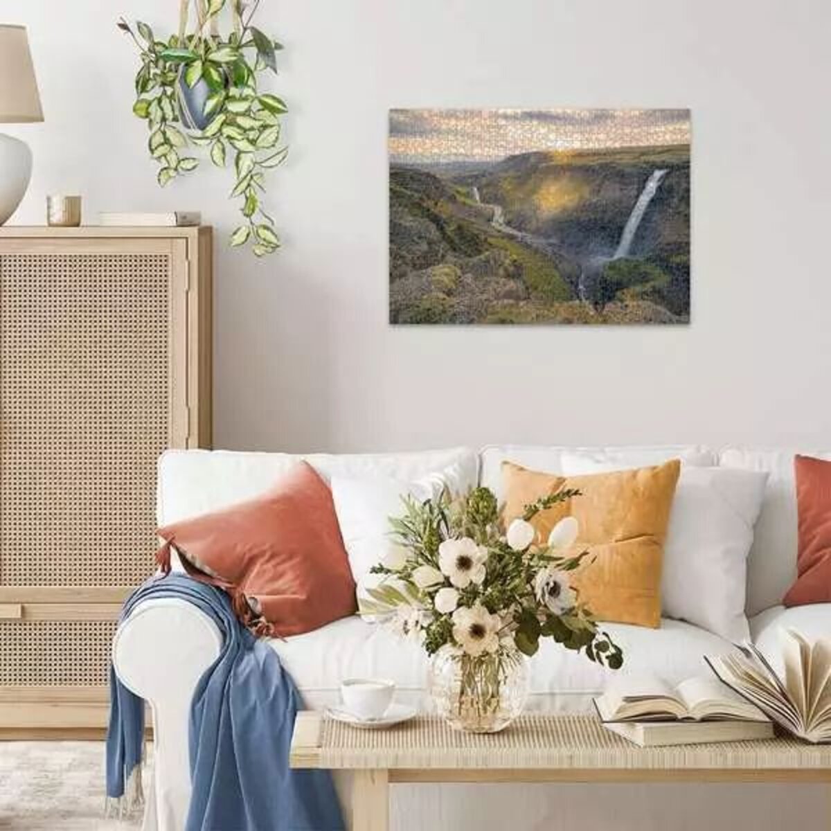 Ravensburger Puzzle - Haifoss auf Island, 1000 Teile