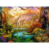 Ravensburger Puzzle - Im Dinoland, 500 Teile