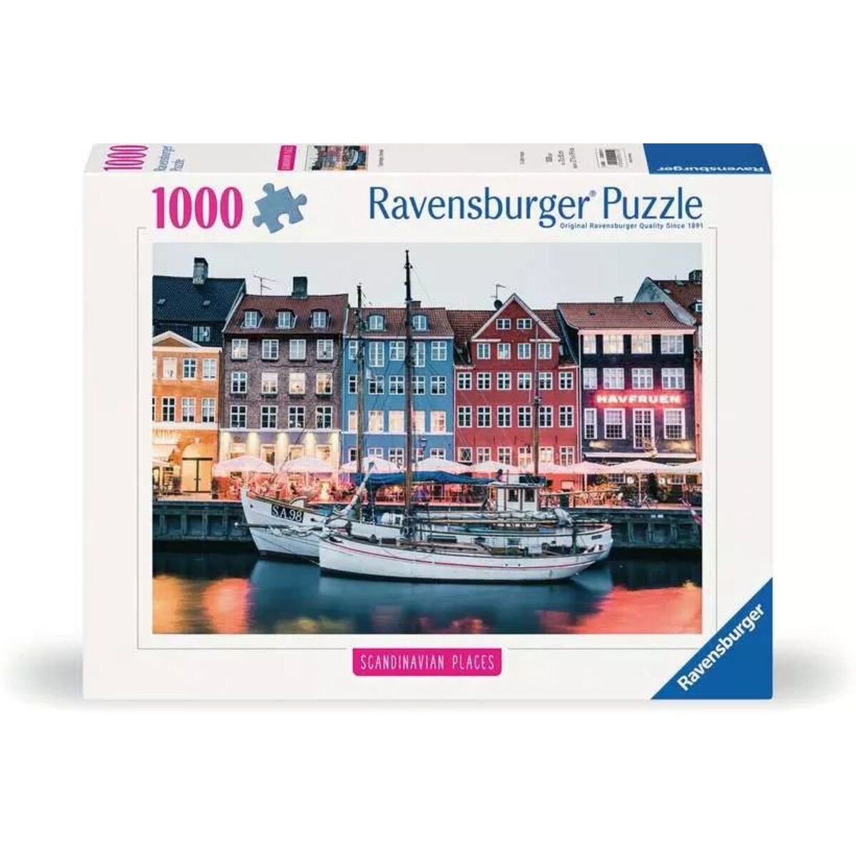 Ravensburger Puzzle - Kopenhagen, Dänemark, 1000 Teile