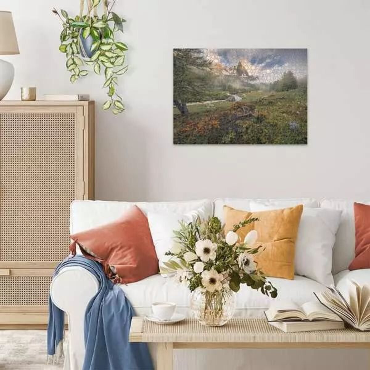 Ravensburger Puzzle - Malerische Stimmung im Vallée de la Clarée, Französische Alpen, 1000 Teile