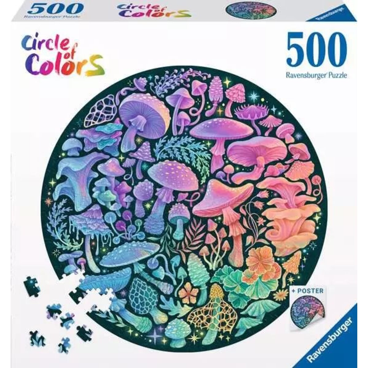 Ravensburger Puzzle - Mushrooms, 500 Teile