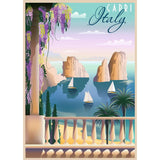 Ravensburger Puzzle - Postkarte aus Capri, 1000 Teile