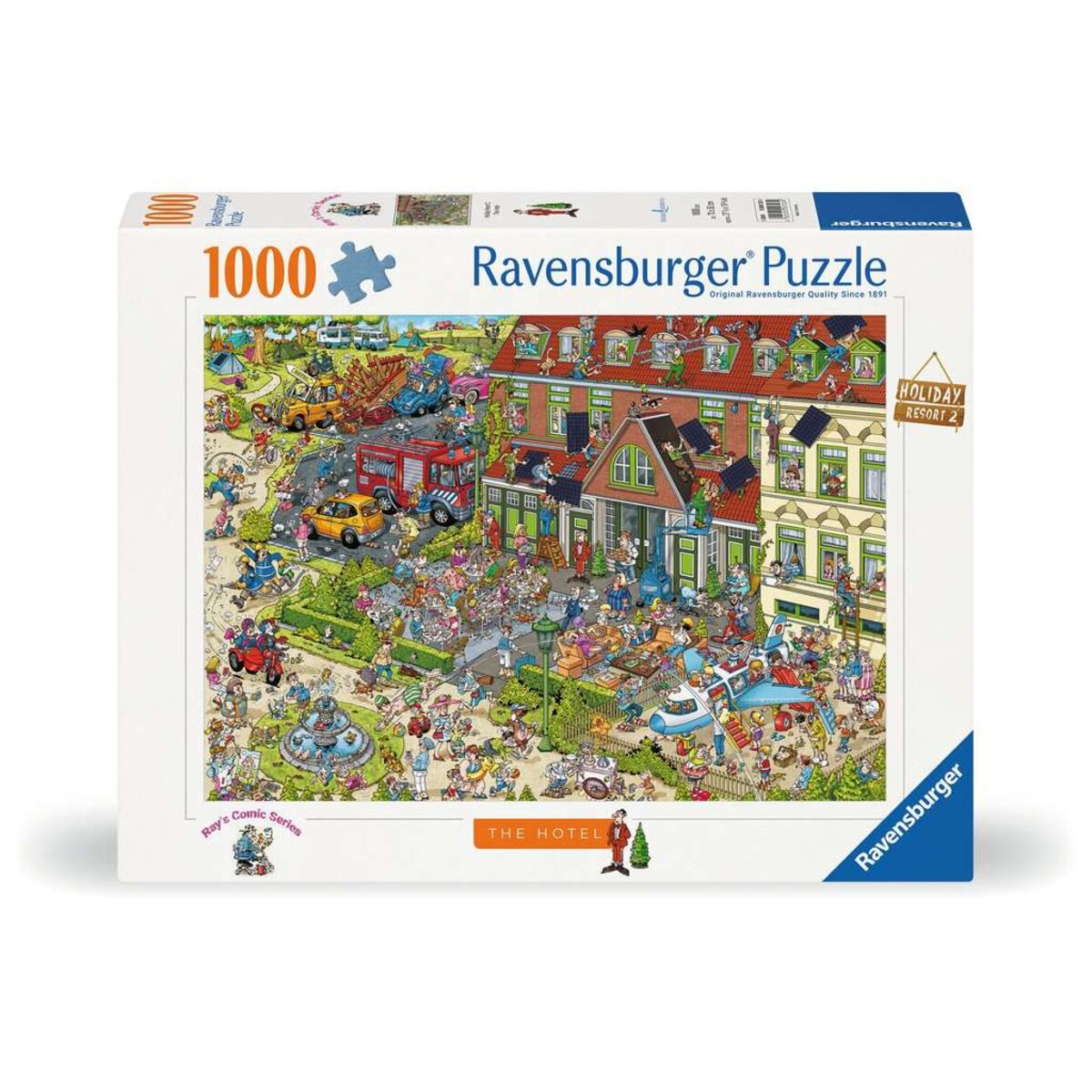 Ravensburger Puzzle - The Hotel , 1000 Teile
