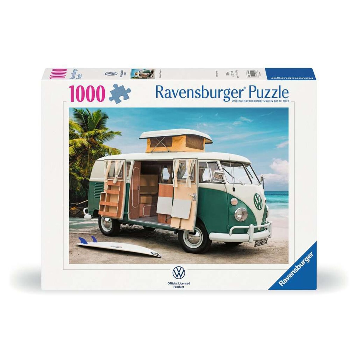 Ravensburger Puzzle - Volkswagen T1 Camper Van, 1000 Teile