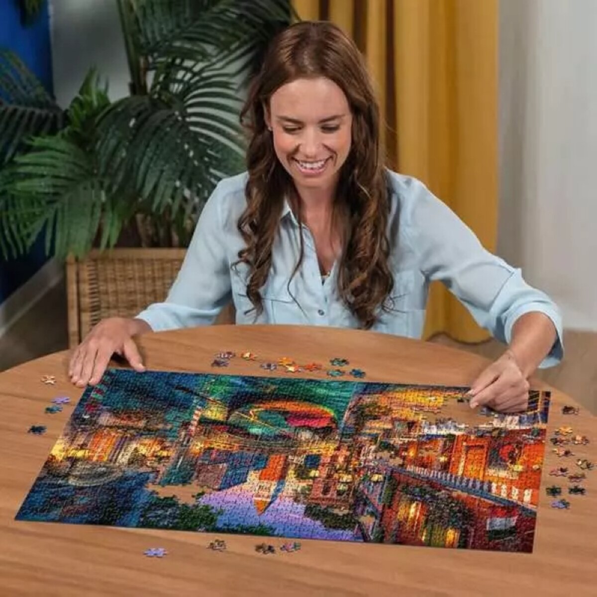 Ravensburger Puzzle 1000 Teile Kanalrundfahrt in Venedig 70 x 50 cm