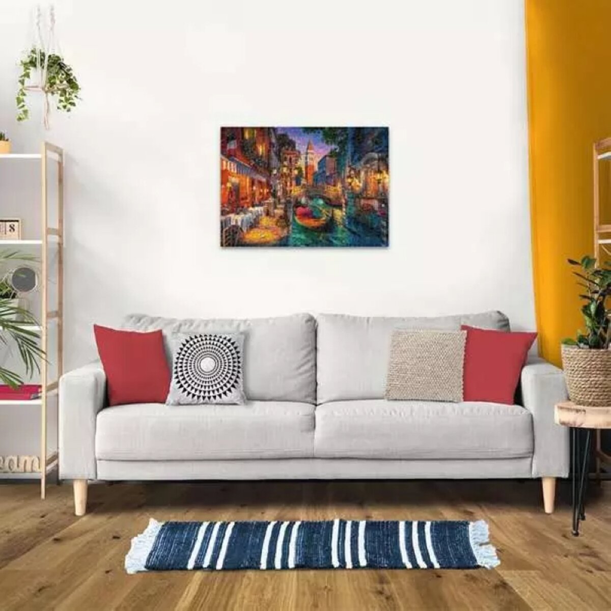 Ravensburger Puzzle 1000 Teile Kanalrundfahrt in Venedig 70 x 50 cm