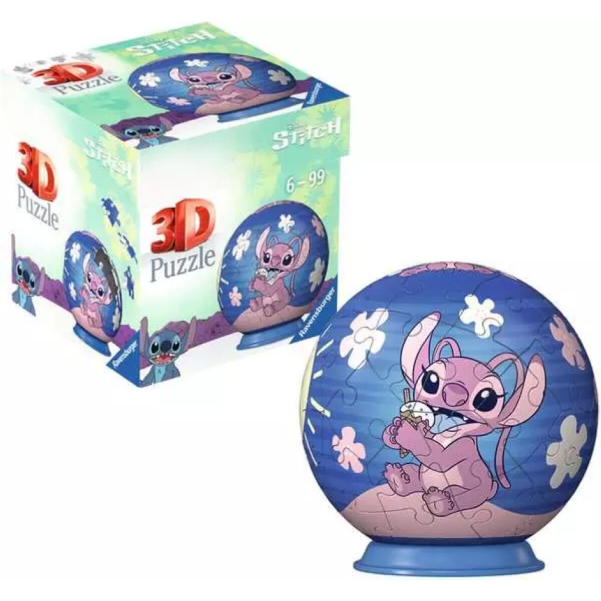 Ravensburger 3D Puzzle-Ball Disney Angel, 54 Teile