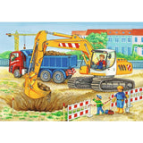 Ravensburger Puzzle Baustelle und Bauernhof 2x12 Teile