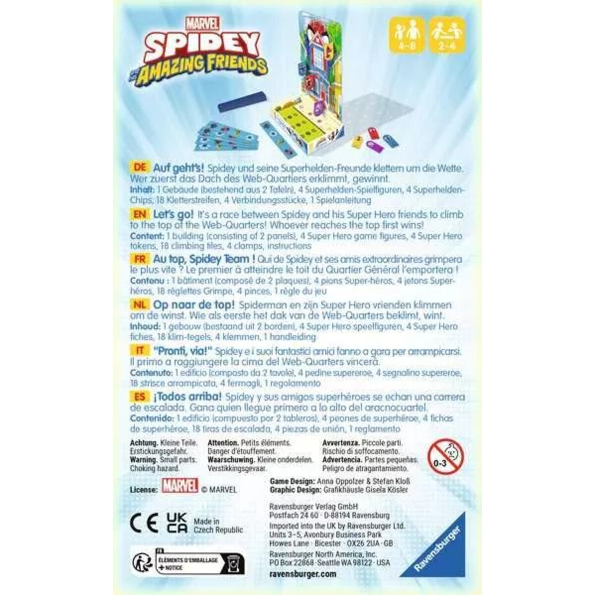 Ravensburger Spidey and his Amazing Friends - Auf gehts, Spidey-Team!