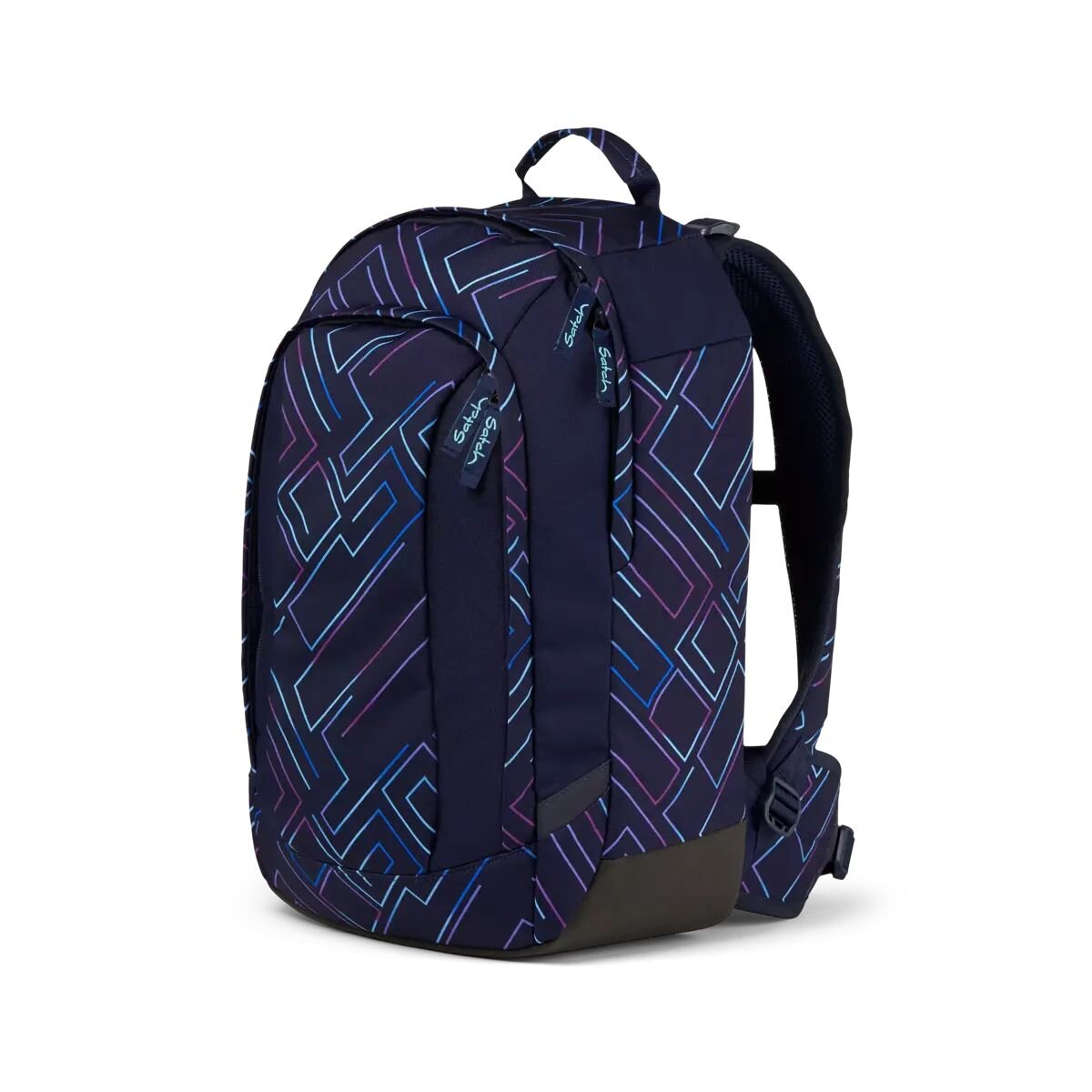 Satch Purple Laser AIR Schulrucksack