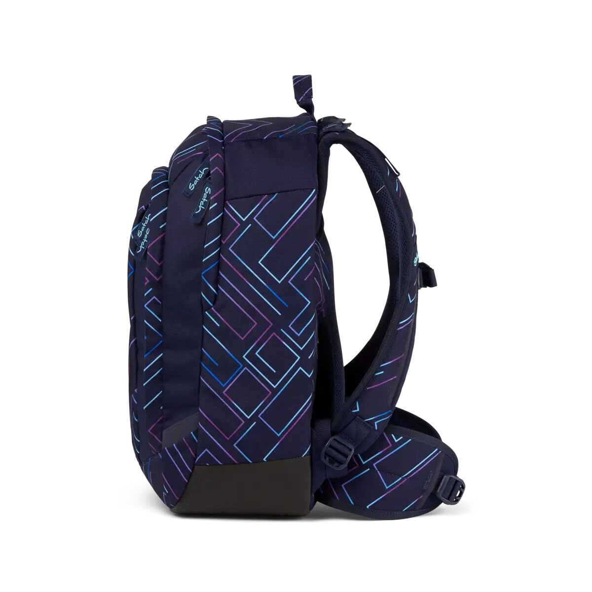 Satch Purple Laser AIR Schulrucksack