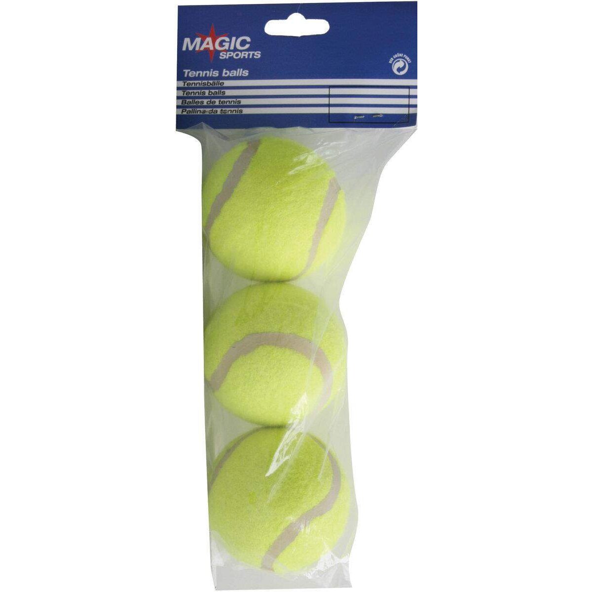 Schildkröt MAGIC-SPORTS Tennisball 3er Pack, drucklos