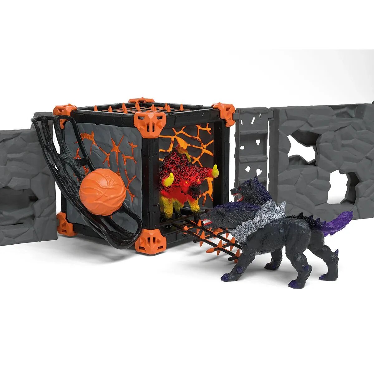 Schleich® 42673 ELDRADOR® CREATURES BattleCave Arena: Lava vs. Schatten