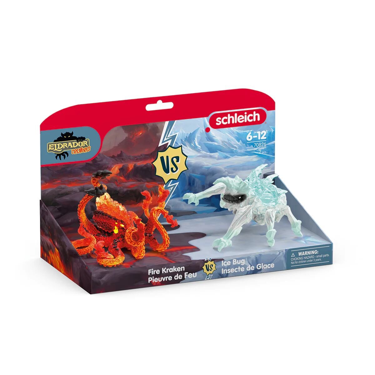 Schleich® 70826 Eldrador® Eiskäfer vs. Feuerkrake