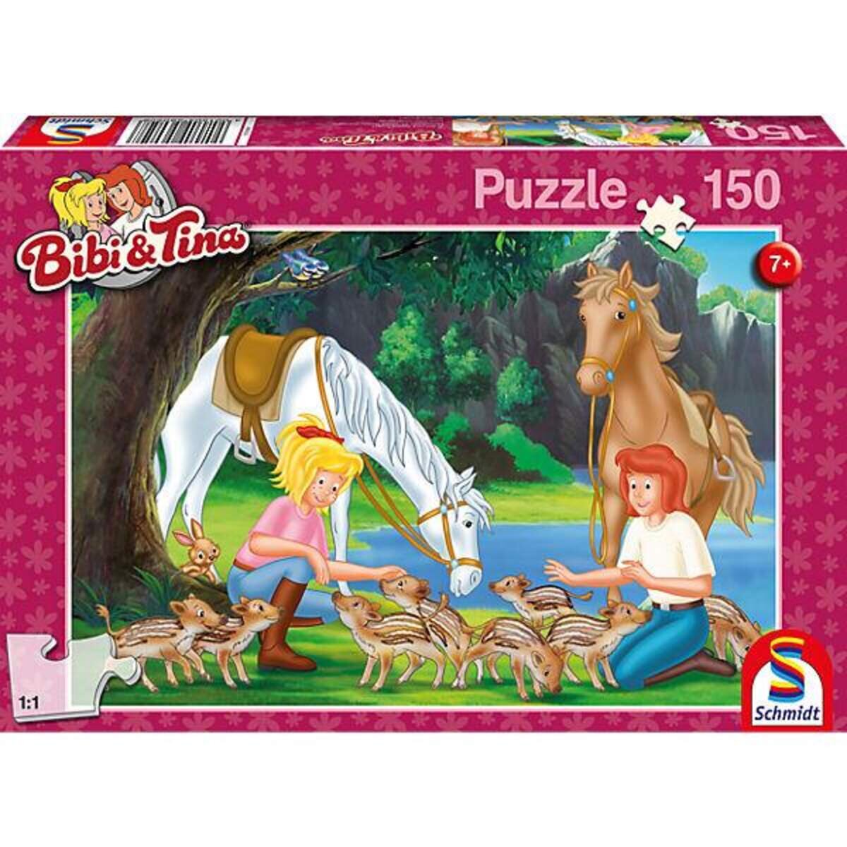 Schmidt Spiele Puzzle - Bibi & Tina Am Steinbruch, 150 Teile