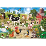 Schmidt Spiele KinderPuzzle - Animal Club, Bauernhoftiere, 60 Teile