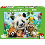 Schmidt Spiele KinderPuzzle - Einfach tierisch!, 200 Teile