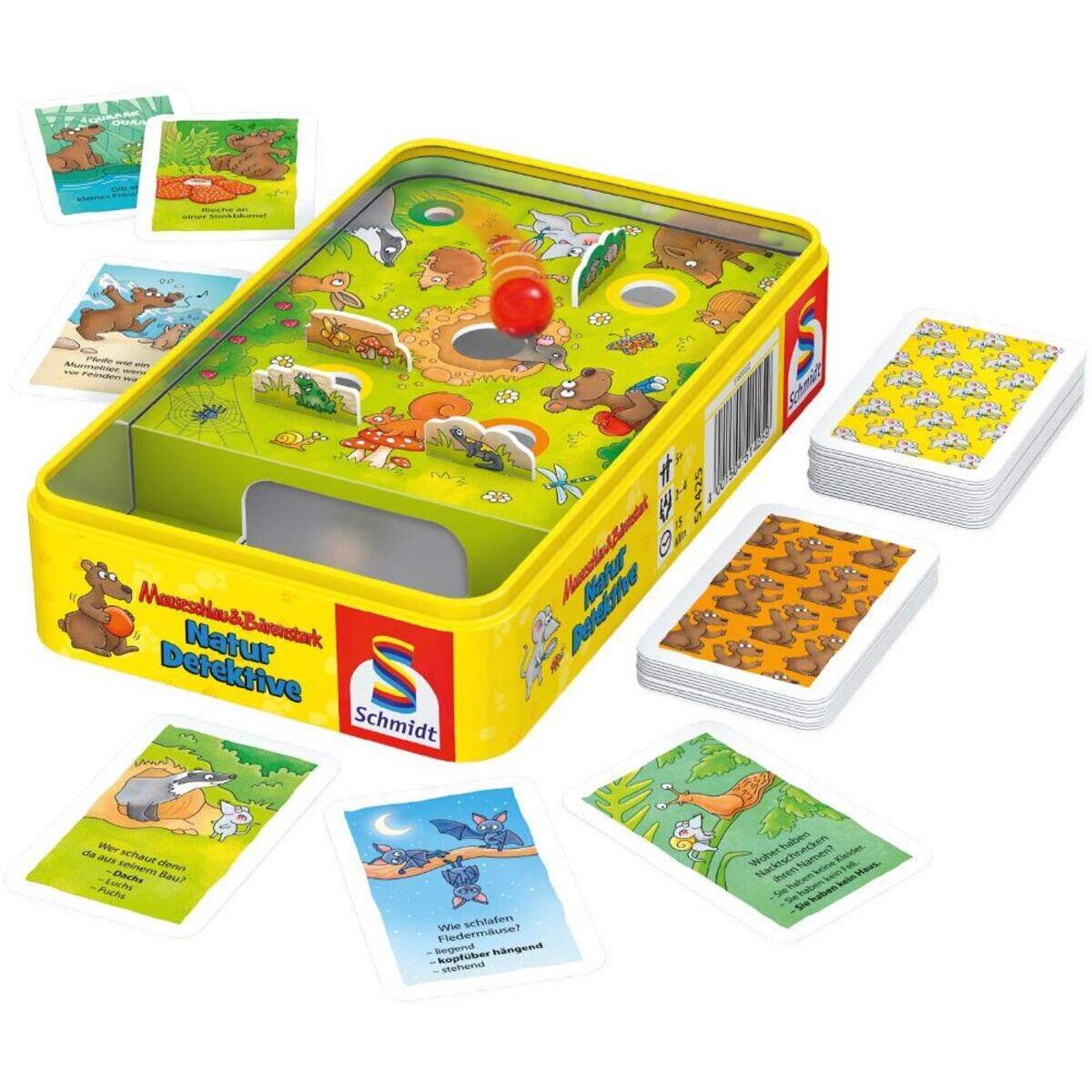 Schmidt Spiele Mauseschlau & Bärenstark, Naturdetektive