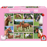 Schmidt Spiele KinderPuzzle - Pferdeträume, 150 Teile