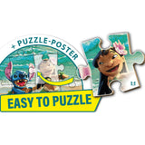 Schmidt Spiele Puzzle - Bibi Blocksberg: Tierpension, 100 Teile, Eco-Friendly, Gras Kinderpuzzle
