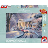 Schmidt Spiele Puzzle - Graceland Christmas, 1000 Teile