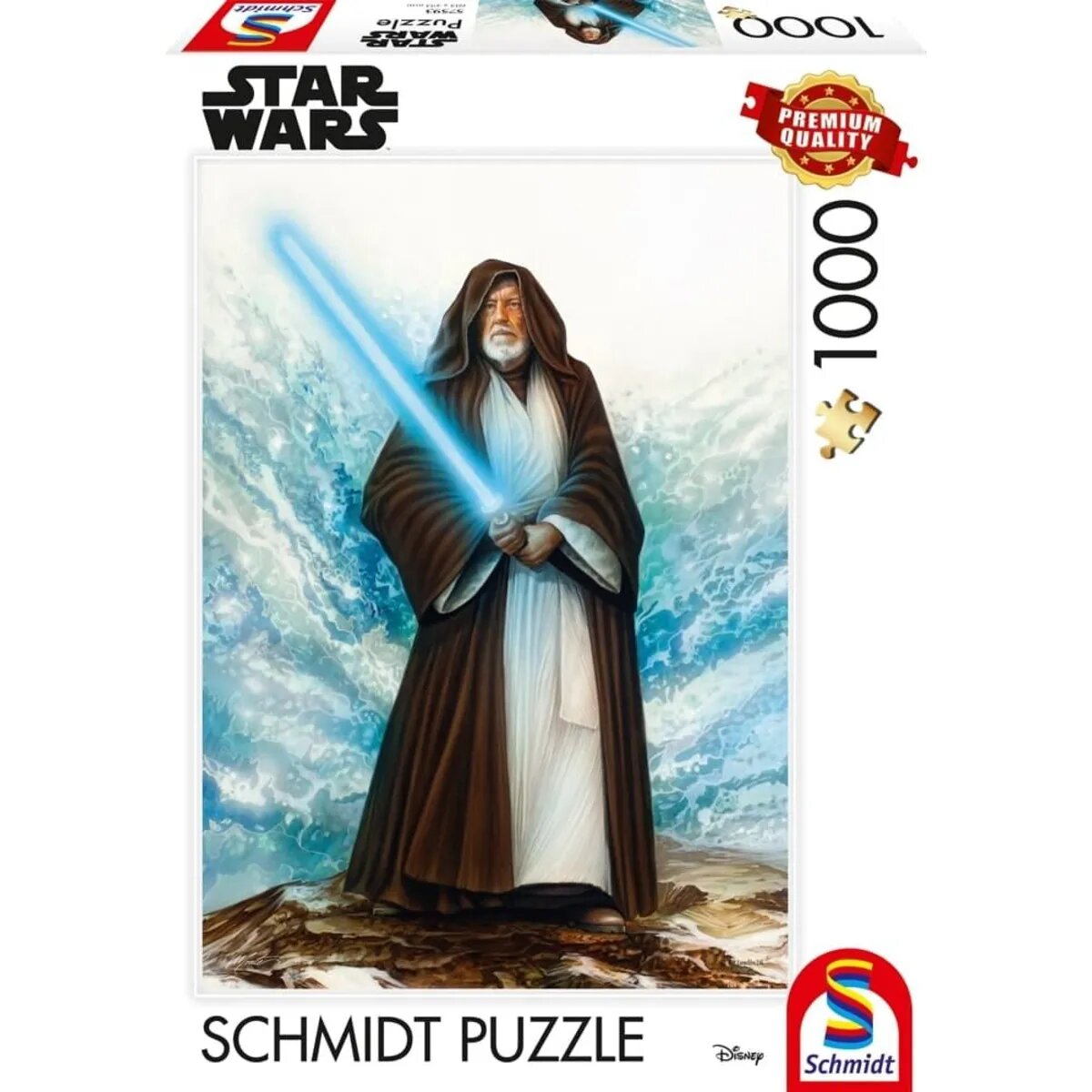 Schmidt Spiele Puzzle - Lucas Film, Monte Moore, The Jedi Master, 1000 Teile