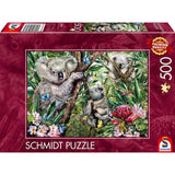 Schmidt Spiele Puzzle - Süße Koala-Familie, 500 Teile