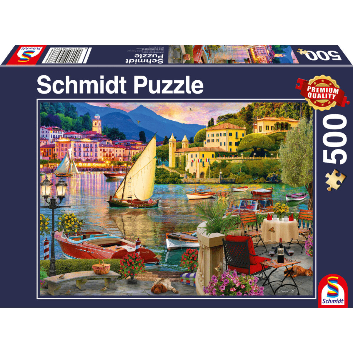 Schmidt Spiele Puzzle - Italenisches Fresko. 500 Teile