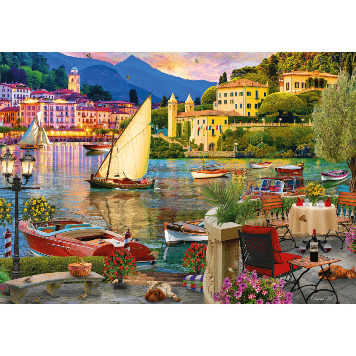 Schmidt Spiele Puzzle - Italenisches Fresko. 500 Teile