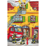 Schmidt Spiele KinderPuzzle - Feuerwehr und Polizei, 3x24 Teile