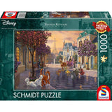 Schmidt Spiele Puzzle - Thomas Kinkade Disney The Aristocats, 1000 Teile