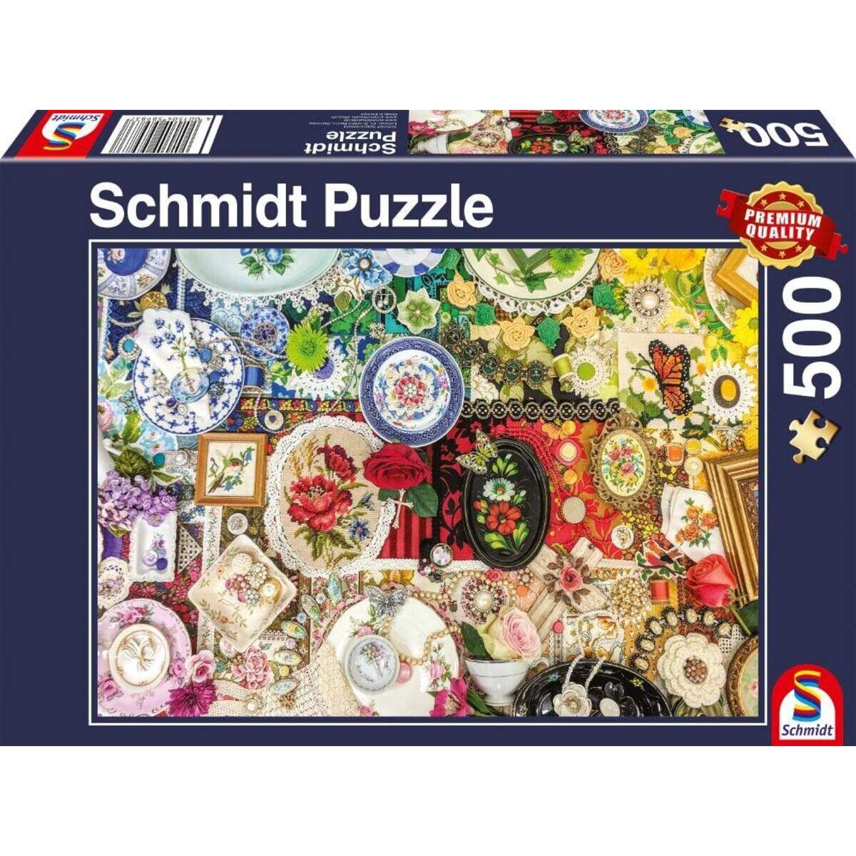 Schmidt Spiele Puzzle - Schmuckschätzchen, 500 Teile Puzzle