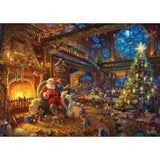 Schmidt Spiele Puzzle - Thomas Kinkade - Der Weihnachtsmann und seine Wichtel, Limited Edition, 1000 Teile
