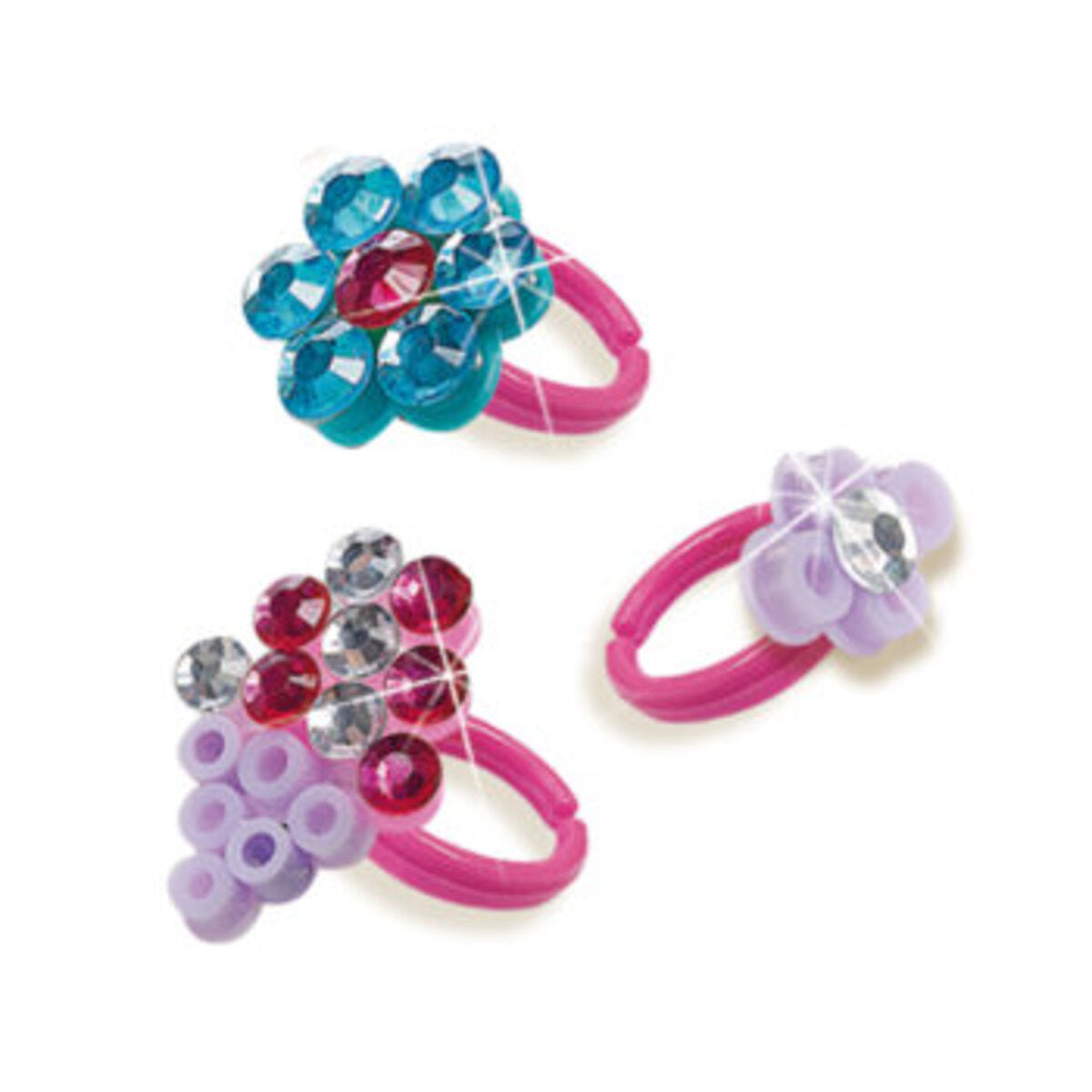 SES Creative Bügelperlen Diamantschmuck Schmetterlinge Herzen Fantasie-Motive