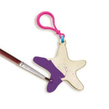 SES Creative Diamanten Mosaike Schlüsselanhänger aus Holz