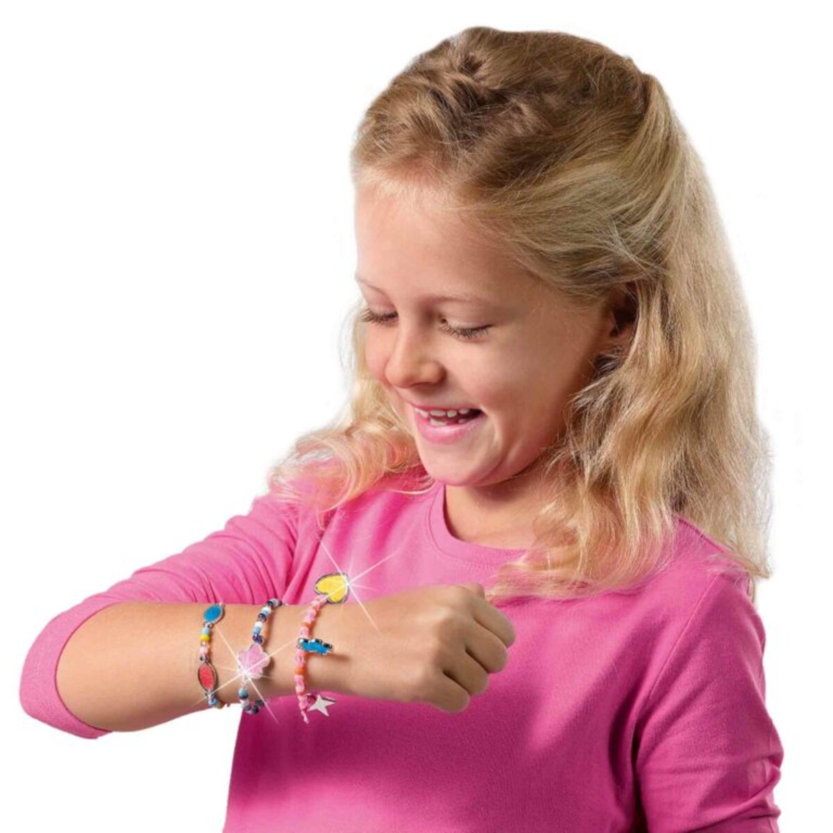 SES Creative Easy diamonds Armbänder mit besonderen Amuletten herstellen