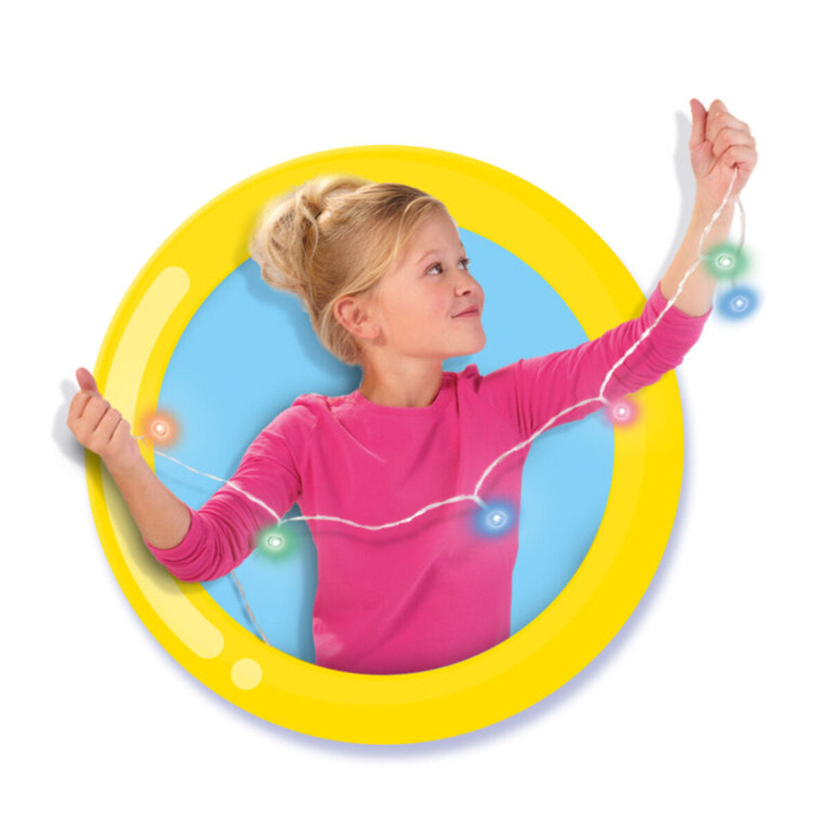 SES Creative Traumfänger beleuchtet Galaxy Lichterkette mit echten LED-Glühbirnen