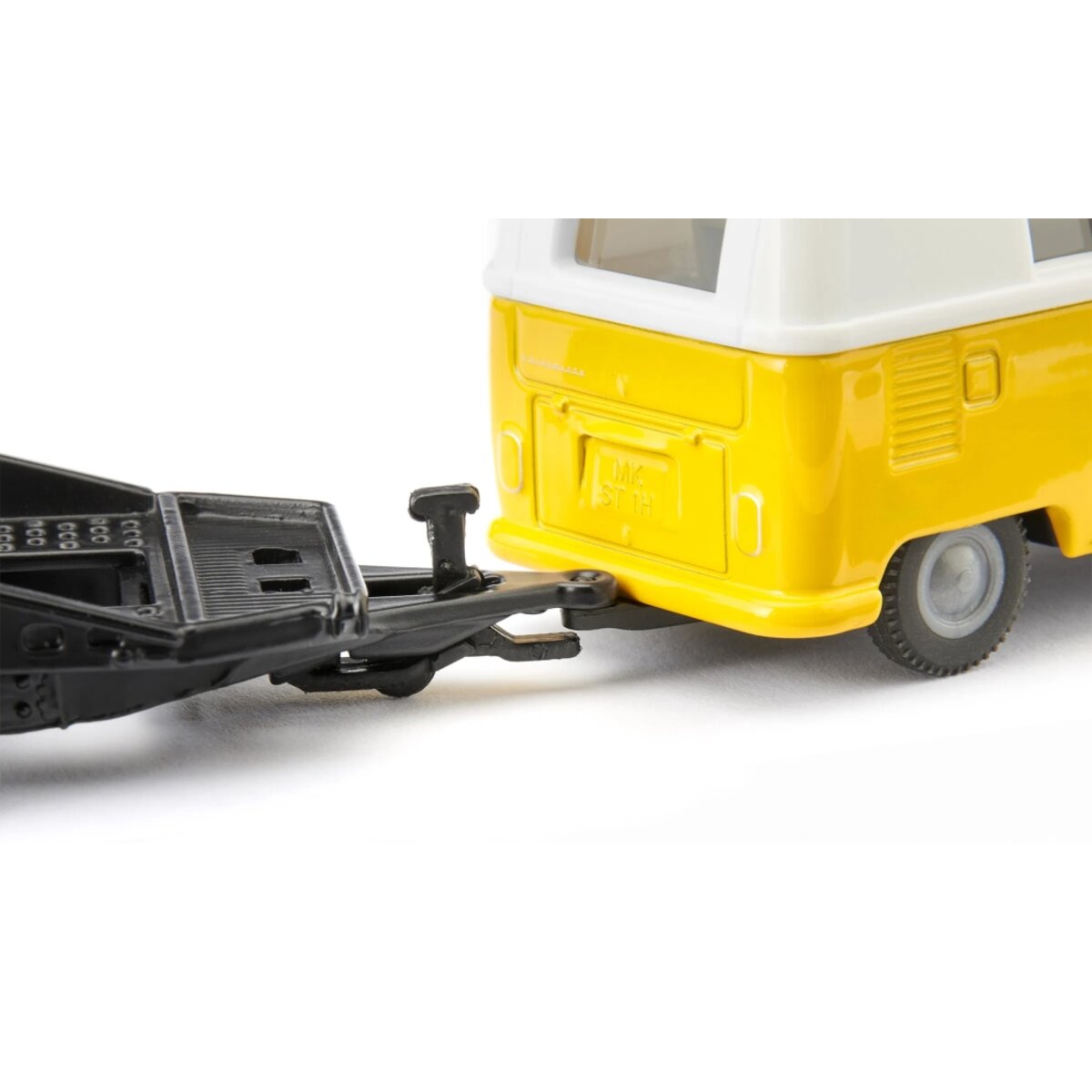 SIKU 2567 VW T1 mit Anhänger und VW Käfer