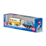 SIKU 2567 VW T1 mit Anhänger und VW Käfer