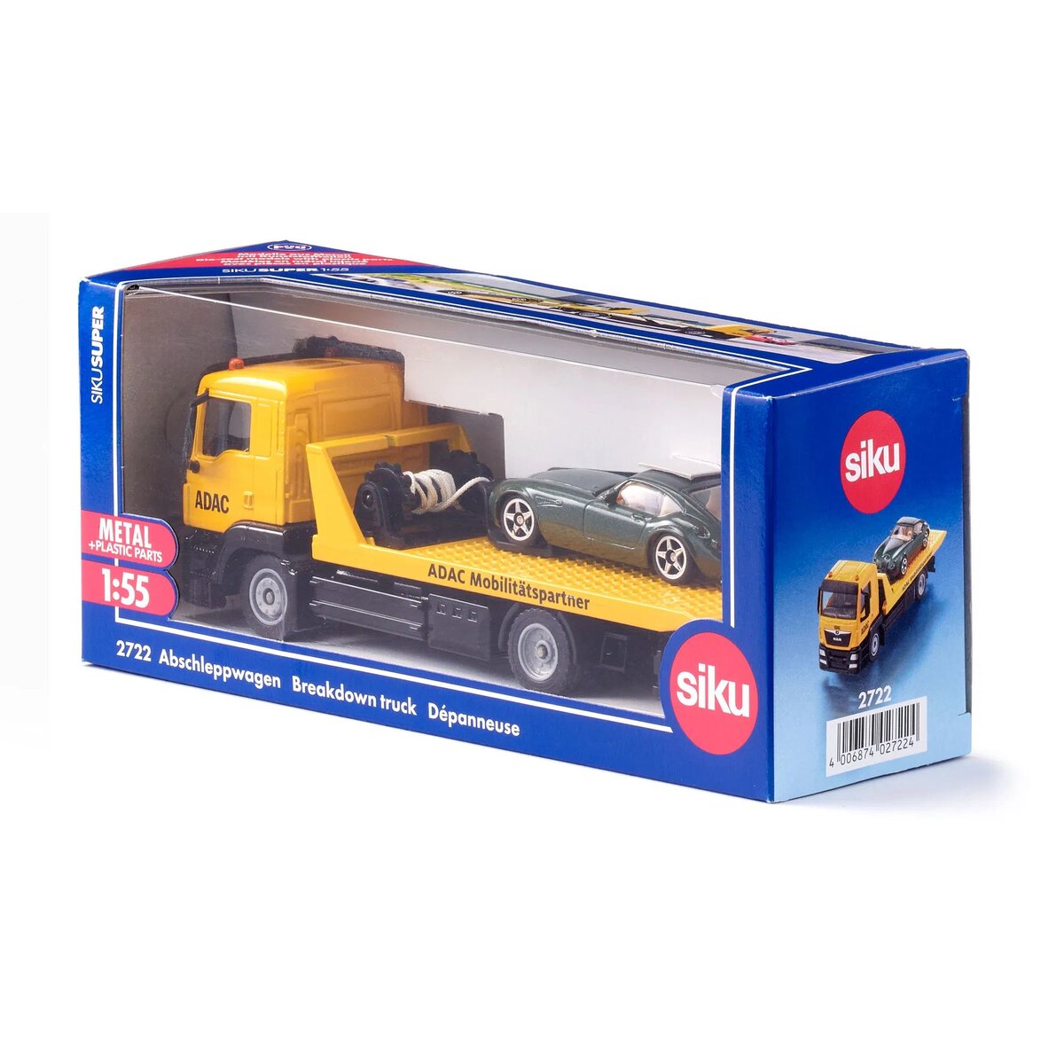 SIKU MAN Abschleppwagen ADAC