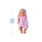Simba New Born Baby Dreckspatz Badepuppe, 30 cm