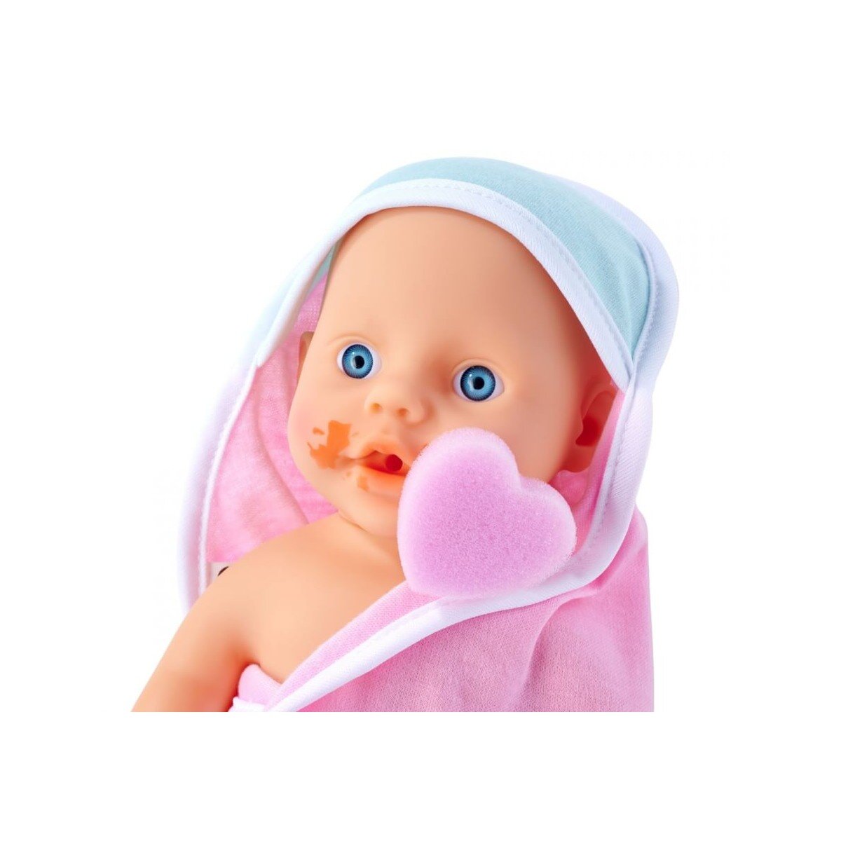 Simba New Born Baby Dreckspatz Badepuppe, 30 cm