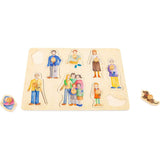 small foot Setzpuzzle Familie und Freunde