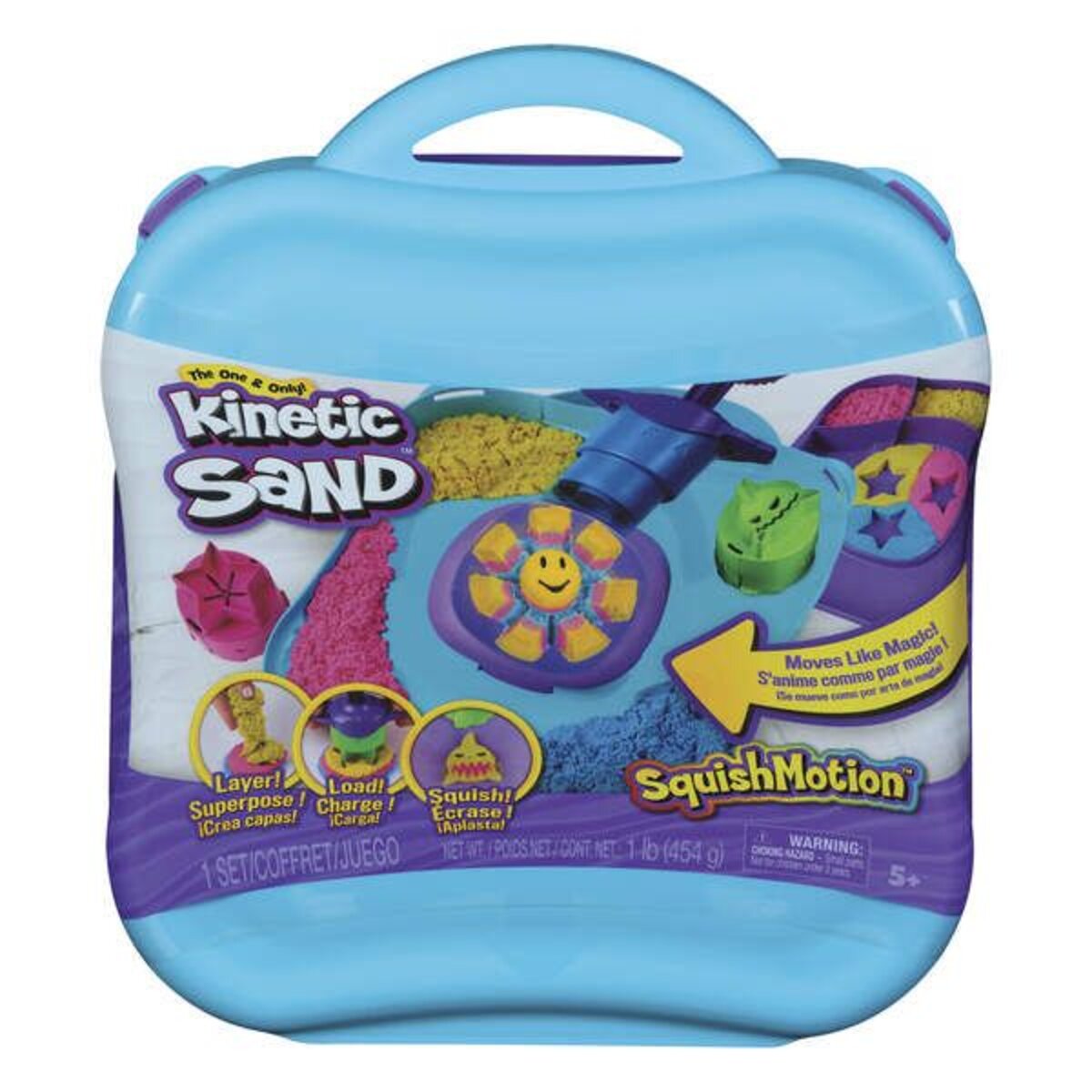 Spin Master Kinetic Sand Squishmotion Set