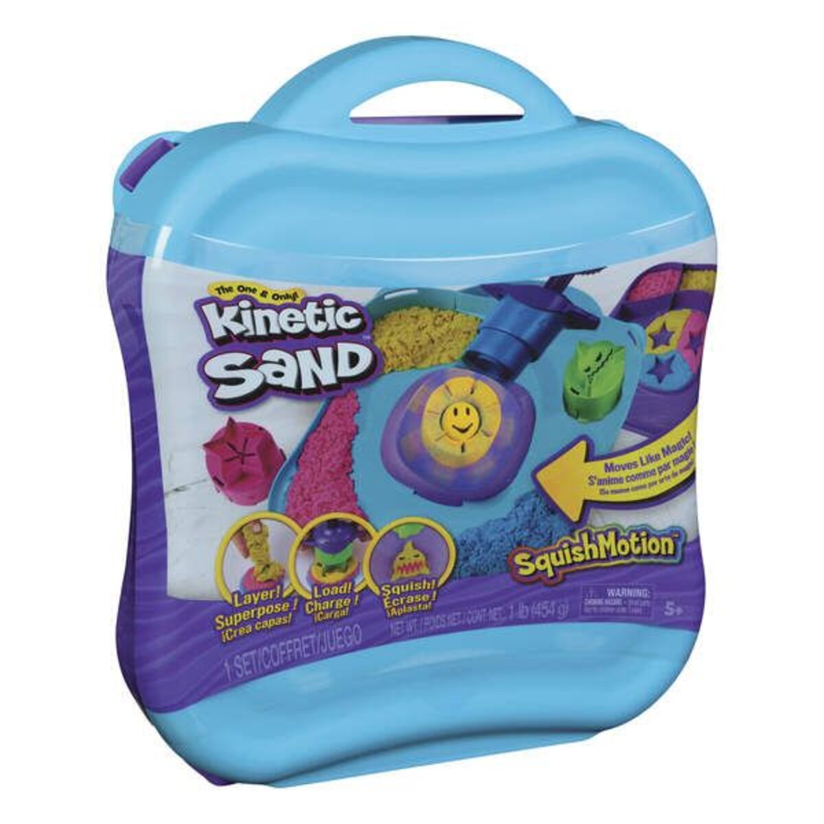 Spin Master Kinetic Sand Squishmotion Set