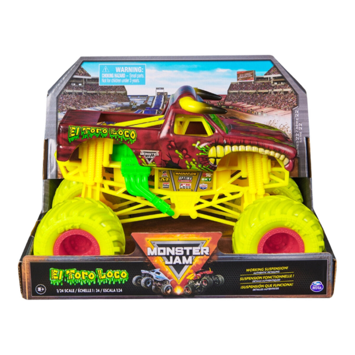 Spin Master Monster Jam El Toro Loco Truck 1:24