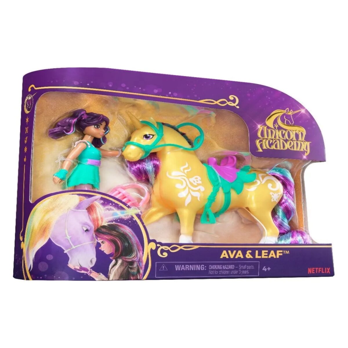 Spin Master Unicorn Academy Figur & Einhorn Ava & Leaf