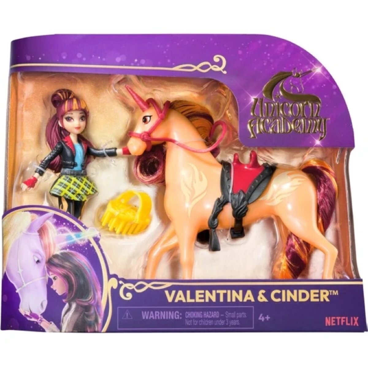 Spin Master Unicorn Academy Valentina und Einhorn Cinder Set