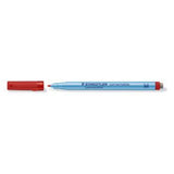 STAEDTLER® 305 M-2 Lumocolor correctable Folienstift M, rot