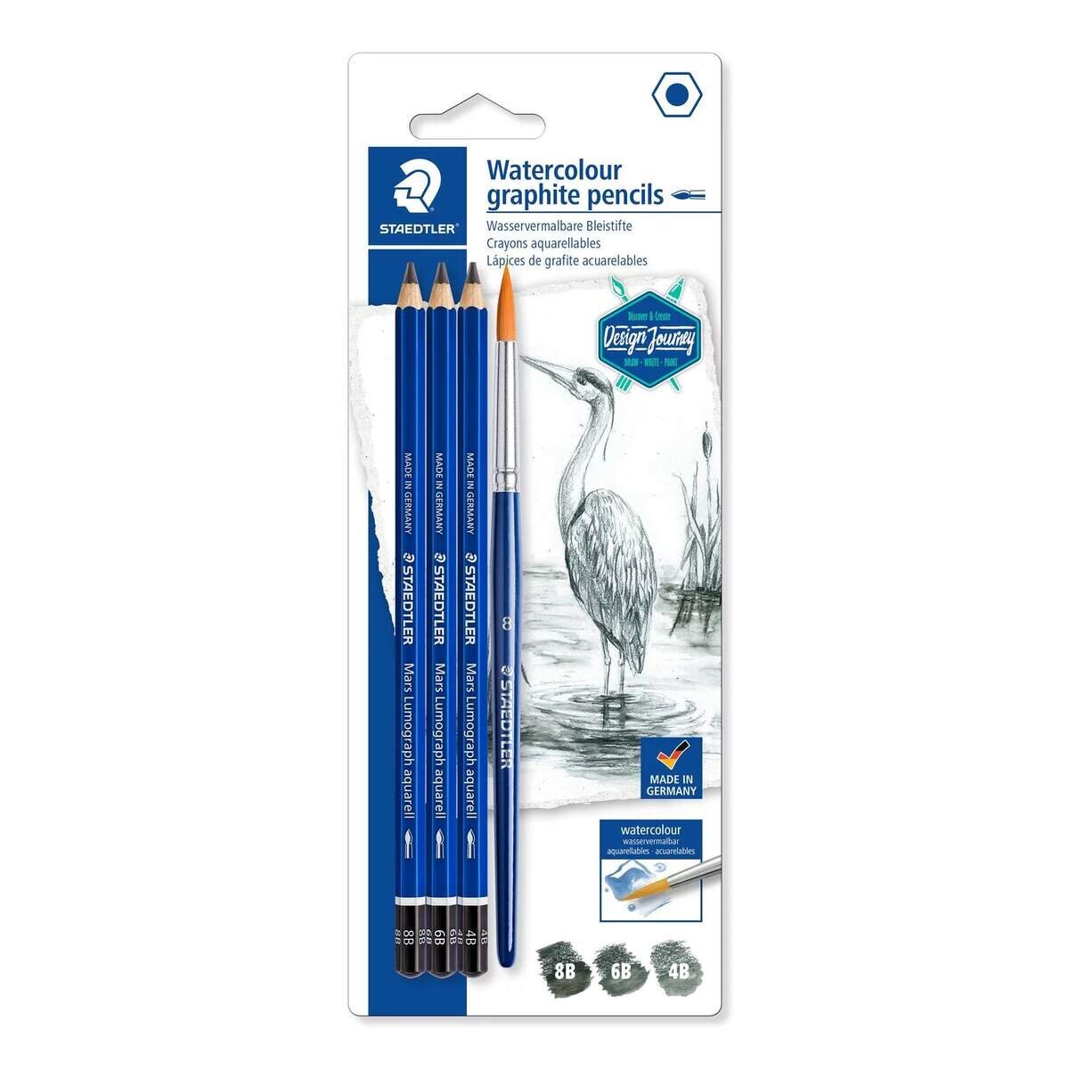 STAEDTLER® Bleistift Mars® Lumograph® aquarell 100A. 100% PEFC